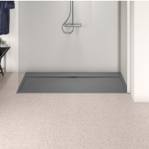 I.LIFE ULTRA FLAT S 170x70 cm Sprchová vanička Betónovo sivá, T5244FS