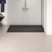 I.LIFE ULTRA FLAT S 170x70 cm Sprchová vanička Čierna, T5244FV