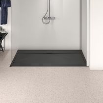 I.LIFE ULTRA FLAT S 170x80 cm Sprchová vanička Čierna, T5238FV