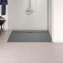 I.LIFE ULTRA FLAT S 160x90 cm Sprchová vanička Betónovo sivá, T5226FS