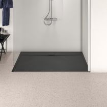 I.LIFE ULTRA FLAT S 160x90 cm Sprchová vanička Čierna, T5226FV