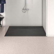 I.LIFE ULTRA FLAT S 170x90 cm Sprchová vanička Čierna, T5239FV