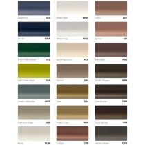 TERMA Termostatická sada ventilov K1v v rôznom RAL prevedení, K1v.RAL