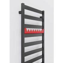 TERMA VIVO radiátor 40x67 cm, vonkajšie pripojenie 370 mm, VIV4067