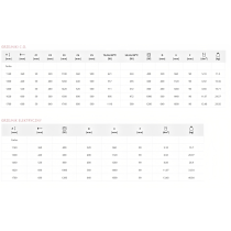 TERMA ANGUS radiátor 44x130 cm, vonkajšie pripojenie 400 mm, ANG44130