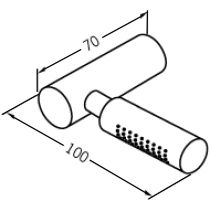 JADO GEOMETRY hlavová sprcha, F1372AA
