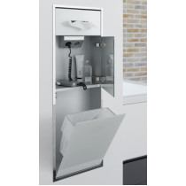 EMCO Kozmetická skrinka 3-dvierková k zabudovanie, konštrukcia, 977027862, 977000061