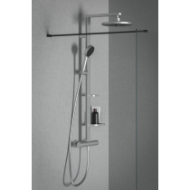 ALU+ Sprchový systém s termostatickou batériou, strieborná, BD583SI