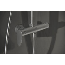 ALU+ Sprchový systém s pákovou batériou, strieborná, BD584SI