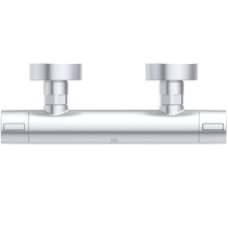 CERATHERM ALU+ Sprchová termostatická batéria strieborná, BD582SI