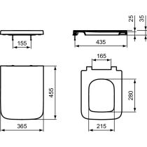 CONCA WC sedadlo wrapover, T392601