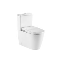 ROCA Inspira In-Wash® - stojaci celokapotovaný klozet, armatúra Dual Flush. Vrátane sedátka a poklopu. Nutnosť elektrického pripojenia., 80306L..1