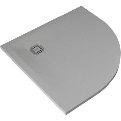 FEELING 80x80x3 cm Sprchová vanička Betónovo Sivá, RFQU080080.503