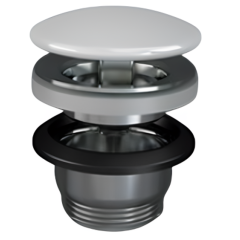 FEELING Neuzatvárateľná keramická odpadová garnitúra,…