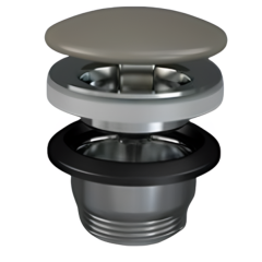 Feeling neuzatvárateľná keramická odpadová garnitúra, MATT…