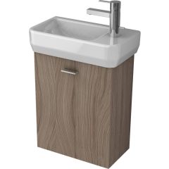 PACK ILIFE Umývadielko 45x25 cm Pravé, T458601 + ALFA Skrinka pod umývadielko 40x50x22 cm, TI0792ZA, PA0055ZA