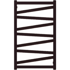 TERMA VIPERA radiátor 60x99 cm, vonkajšie pripojenie 560 mm…