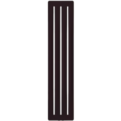 TERMA AERO V radiátor 32,5x150 cm, vonkajšie pripojenie 255…