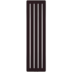 TERMA AERO V radiátor 41x150 cm, vonkajšie pripojenie 340…