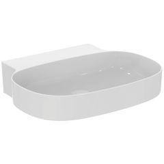 LINDA-X Umývadlo nástenné 60x50 cm, bez otvoru pre batériu, T439501