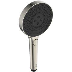 IDEALRAIN SOLOS 3-funkčná ručná sprcha Ø130 mm, farba ušľachtilá oceľ, A7896GN