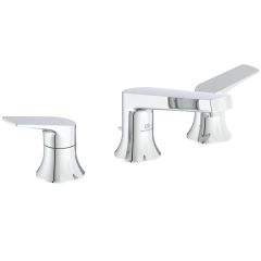 LA DOLCE VITA umývadlová 3-otvorová batéria s odpadovou garnitúrou a flexibilnými hadicami, BD661AA