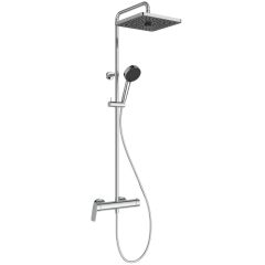 CERATHERM T25 Sprchový systém s nástennou pákovou batériou, A8533AA