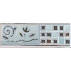 Lištela Modrá Chróm 7x20 cm