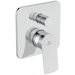 CERALIFE C  Vaňová nástenná podomietková zmiešavacia batéria diel2, vrátane podomietkového dielu 1, BE061AA