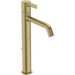 JOY Umývadlová batéria s vysokým vývodom, s odpadovou garnitúrou a flexibilnými hadicami, BC781A2