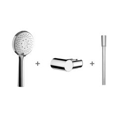 JIKA CUBITO-N Sprchová sada, ručná sprcha Ø 130 mm, 4…