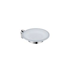 JIKA BASIC Držiak s mydlovničkou, matné sklo, 156x120x60 mm…