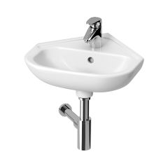 JIKA DEEP N Rohové umývadlo, 550x560x190 mm, Biela,…