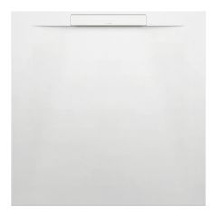 LAUFEN LAUFEN PRO S Sprchová vanička, štvorcová, s lineárnym odtokom na kratšej strane, Marbond, 900x900x28 mm, Biela 000, H2101800000001