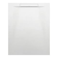 LAUFEN LAUFEN PRO S Sprchová vanička, obdĺžniková, s lineárnym odtokom na kratšej strane, Marbond, 1000x800x28 mm, Biela 000, H2101810000001