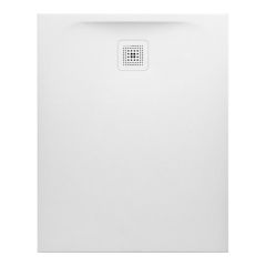LAUFEN LAUFEN PRO Sprchová vanička, obdĺžniková, s odtokom na kratšej strane, Marbond, 1000x800x33 mm, Biela 000, H2109510000001
