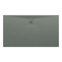 LAUFEN LAUFEN PRO Sprchová vanička, obdĺžniková, s odtokom na dlhšej strane, Marbond, 1400x800x30 mm, Betónovo šedá 079, H2109530790001