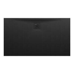 LAUFEN LAUFEN PRO Sprchová vanička, obdĺžniková, s odtokom na dlhšej strane, Marbond, 1400x800x30 mm, Čierna 080, H2109530800001
