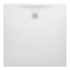 LAUFEN LAUFEN PRO Sprchová vanička, štvorcová, s odtokom na boku, Marbond, 900x900x30 mm, Biela 000, H2109560000001