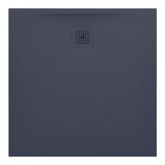 LAUFEN LAUFEN PRO Sprchová vanička, štvorcová, s odtokom na boku, Marbond, 900x900x30 mm, Antracit 078, H2109560780001