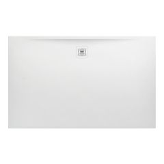 LAUFEN LAUFEN PRO Sprchová vanička, obdélníková, s odtokem na delší straně, Marbond, 1600x1000x33 mm, Biela 000, H2119550000001