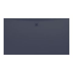 LAUFEN LAUFEN PRO Sprchová vanička, obdĺžniková, s odtokom na dlhšej strane, Marbond, 1800x1000x34 mm, Antracit 078, H2119560780001