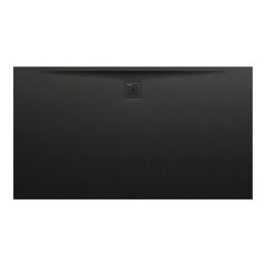 LAUFEN LAUFEN PRO Sprchová vanička, obdĺžniková, s odtokom na dlhšej strane, Marbond, 1800x1000x34 mm, Čierna 080, H2119560800001