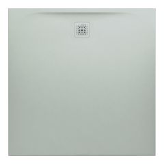 LAUFEN LAUFEN PRO Sprchová vanička, štvorcová, s odtokom na kratšej strane, Marbond, 1200x1200x33 mm, Svetlo šedá 077, H2119580770001