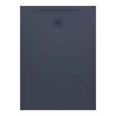 LAUFEN LAUFEN PRO Sprchová vanička, obdĺžniková, s odtokom na kratšej strane, Marbond, 1100x800x33 mm, Antracit 078, H2129540780001