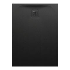 LAUFEN LAUFEN PRO Sprchová vanička, obdĺžniková, s odtokom na kratšej strane, Marbond, 1100x800x33 mm, Čierna 080, H2129540800001