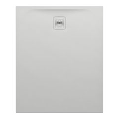 LAUFEN LAUFEN PRO Sprchová vanička, obdĺžniková, s odtokom na kratšej strane, Marbond, 1100x900x33 mm, Svetlo šedá 077, H2129550770001