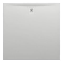 LAUFEN LAUFEN PRO Sprchová vanička, štvorcová, s odtokom na boku, 1400x1400x40 mm, Svetlo šedá 077, H2129580770001