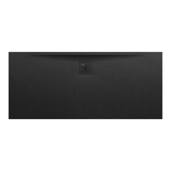 LAUFEN LAUFEN PRO Sprchová vanička, obdĺžniková, s odtokom na dlhšej strane, Marbond, 1600x700x32 mm, Čierna 080, H2139560800001