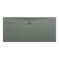 LAUFEN LAUFEN PRO Sprchová vanička, obdĺžniková, s odtokom na dlhšej strane, Marbond, 1600x750x32 mm, Betónovo šedá 079, H2139570790001